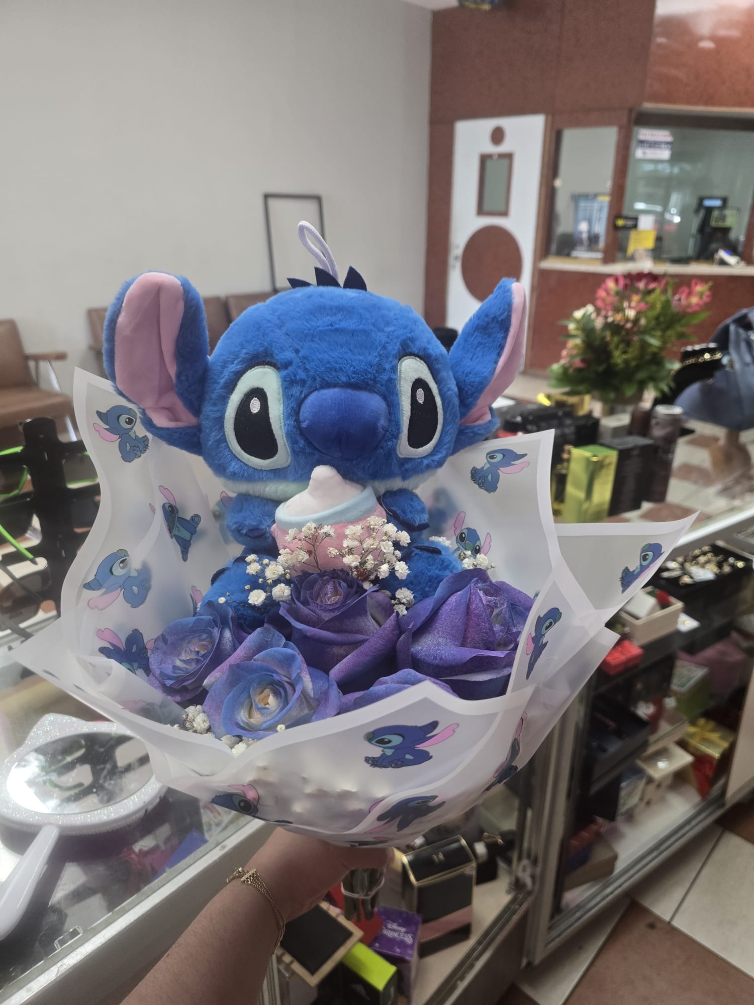 Blue Plush Doll